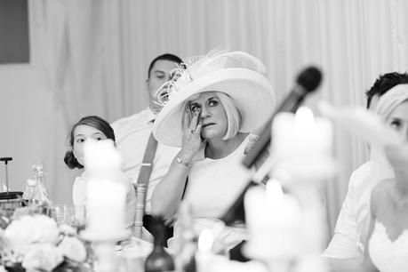 Wedding speeches with fun expressions at Crow Hill Wedding 