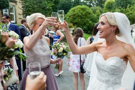 Cheers at Crow Hill Wedding