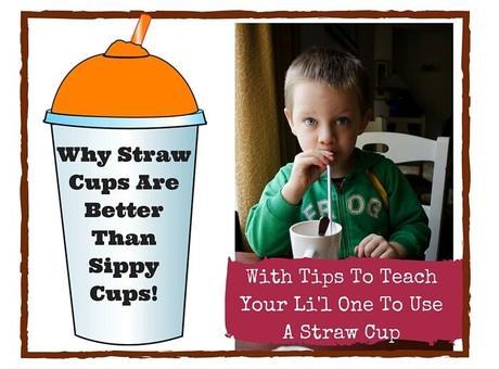 Why Straw Cups for Toddlers is Better than a Sippy Cup?
