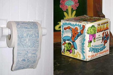 Comic Toilet Paper / Loo Roll
