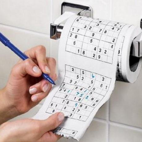 Sudoku Toilet Paper / Loo Roll