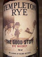 At This Game, Iowa Beats Kentucky:  Templeton Rye Whiskey Review