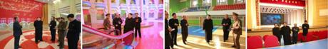 Kim Jong Un tours the renovated Mangyo'ngdae Schoolchildren's Palace (Photos: Rodong Sinmun/KCNA).