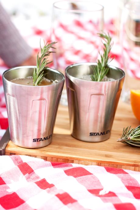 Winter Picnic With Stanley Thermos Mocktails