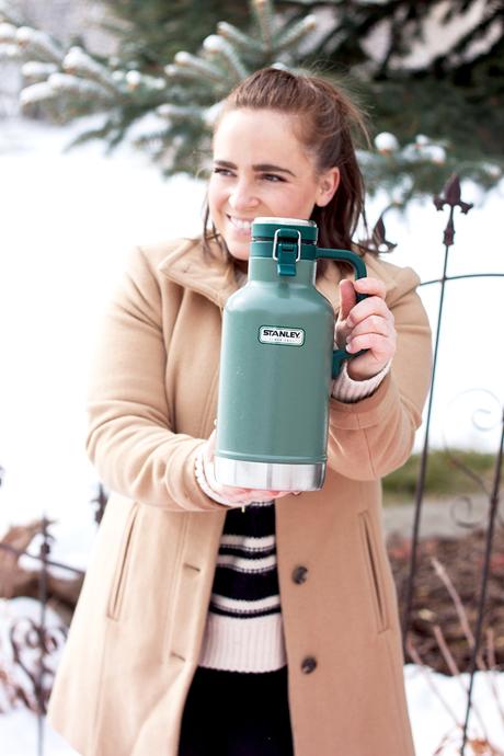 Winter Picnic With Stanley Thermos Mocktails