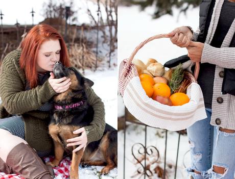 Winter Picnic With Stanley Thermos Mocktails