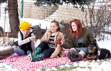 Winter Picnic With Stanley Thermos Mocktails