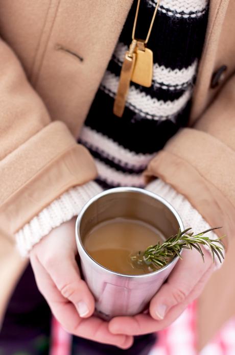 Winter Picnic With Stanley Thermos Mocktails