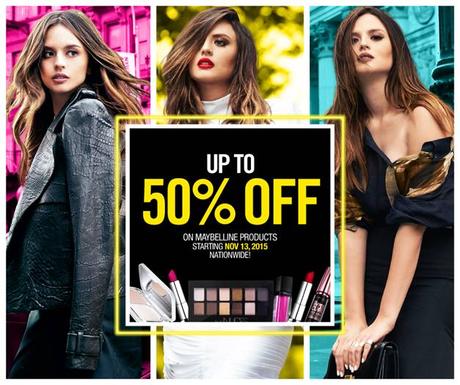 Start the Crazy Shopping! Take advantage of the Maybelline Crazy Sale!