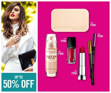 Start the Crazy Shopping! Take advantage of the Maybelline Crazy Sale!