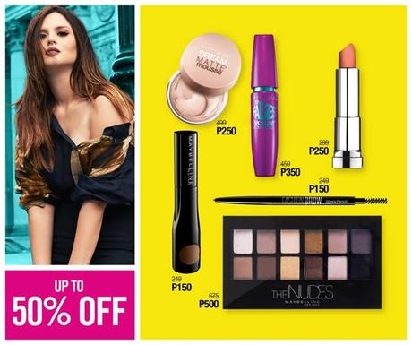 Start the Crazy Shopping! Take advantage of the Maybelline Crazy Sale!