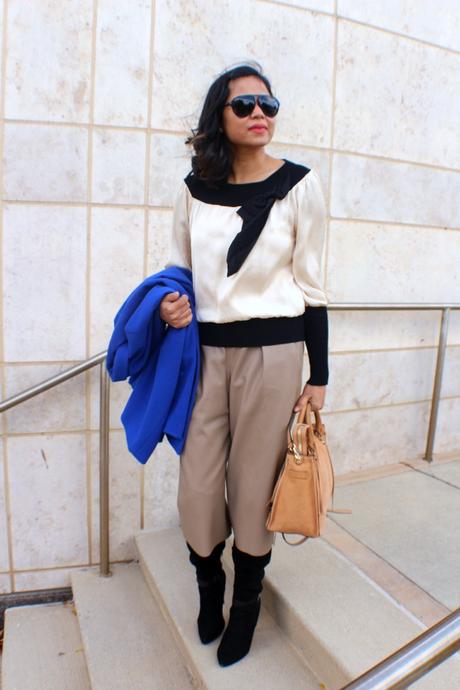 WINTERIZING MY LEATHER CULOTTES