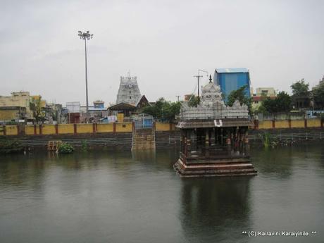 Incessant rains bring water to Thiruvallikkeni Kairavini Pushkarini ~  !! 2015