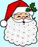 Image: Free Santas Beard Advent Calendar