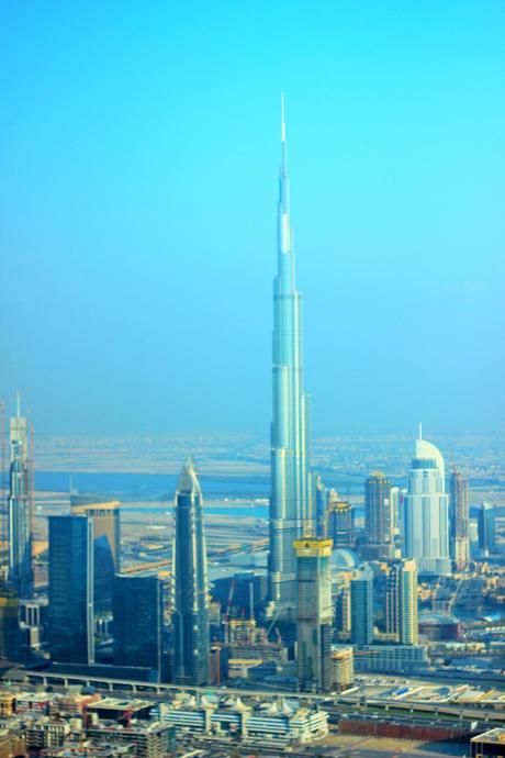 Burj khalifa from seawings 