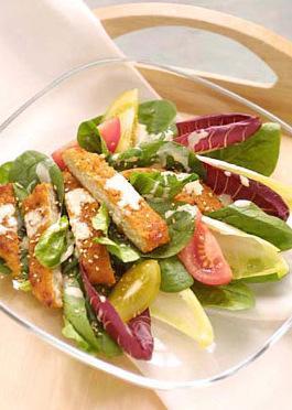 Grilled chik'n salad - lightlife