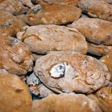 Broinhas de Natal {Portuguese Christmas Potato, Dried Fruit + Nut Cookies}