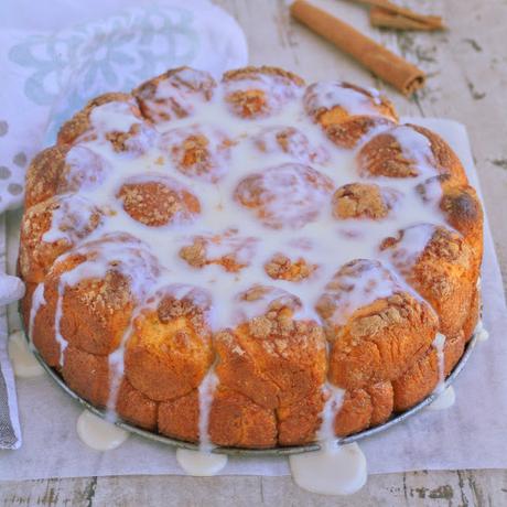 Cinnamon Bread with Cream Cheese Glaze