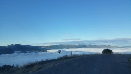 The valley fills up with clouds!