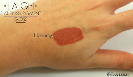 LA Girl Flat Finish Pigment Gloss 'Dreamy'