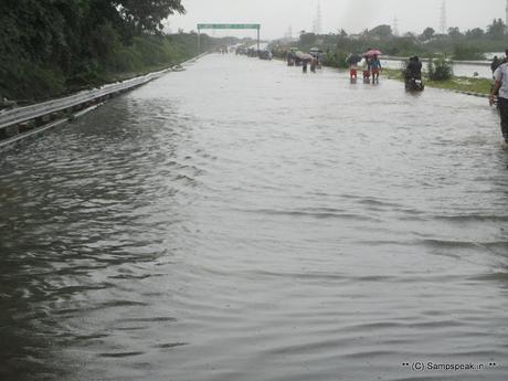 more rains in Chennai ~ and some relief work by SYMA at Anakaputhur