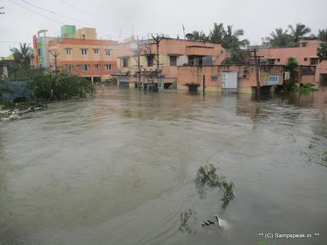 more rains in Chennai ~ and some relief work by SYMA at Anakaputhur