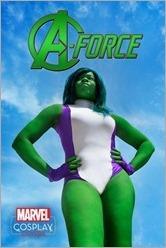 A-Force #1 Cover - Cosplay Variant