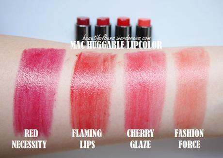 MAC huggable lipcolor new colours (6)