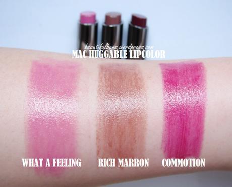 MAC huggable lipcolor new colours (8)