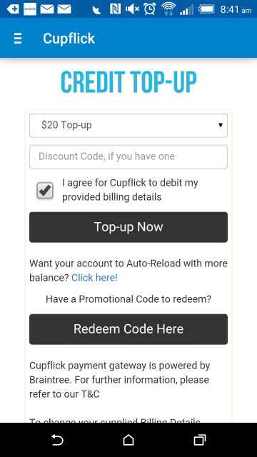 Testing out Cupflick, a NEW Perth coffee app & Hopper Espresso Screenshot_2015-11-14-08-41-32