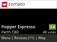 Hopper Espresso Menu, Reviews, Photos, Location and Info - Zomato