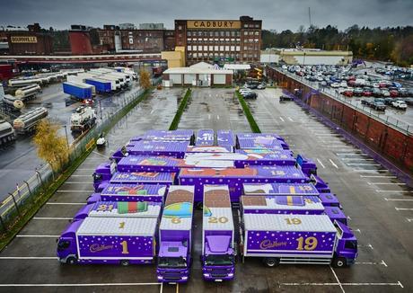 Cadbury Delivers Truckful of Festive Joy