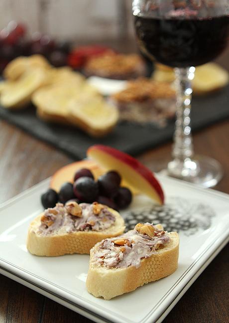 Blue Cheese, Walnut, and Port Wine Pâté