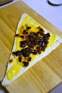 Mincemeat and Custard Croissants