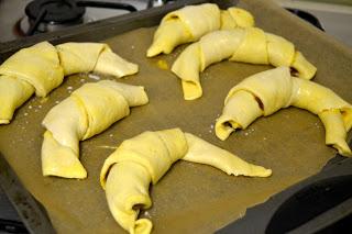 Mincemeat and Custard Croissants