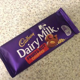 New Cadbury's Dairy Milk Fruit & Nut CHOPPED