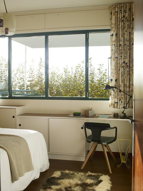 French apartment bedroom