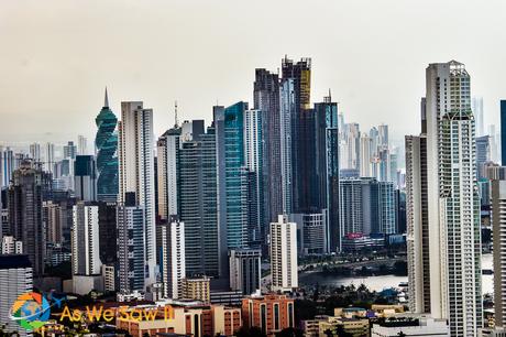 Tale of 3 cities: Modern day Panama City and its financial district.