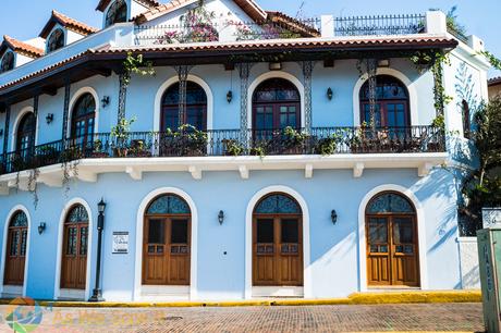 Spanish design in Casco Viejo, Panama City, Panama.