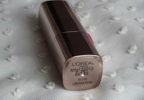 L'Oreal Paris Moist Matte Lipstick in LINCOLN ROSE (R516)