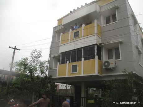 some more rains for battered Chennai ~ SYMA continued its relief work [with boats !!]