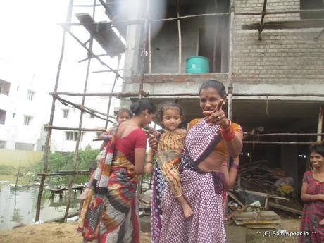 some more rains for battered Chennai ~ SYMA continued its relief work [with boats !!]