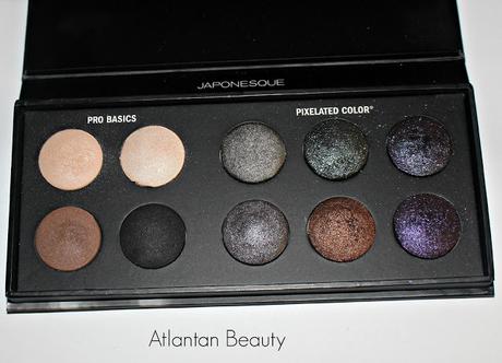 Japonesque Pixelated Color Eyeshadow Palette Review and Swatches