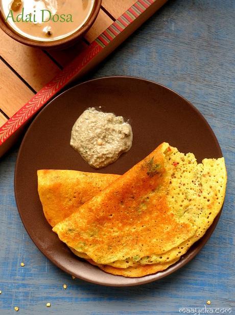 adai dosa recipe