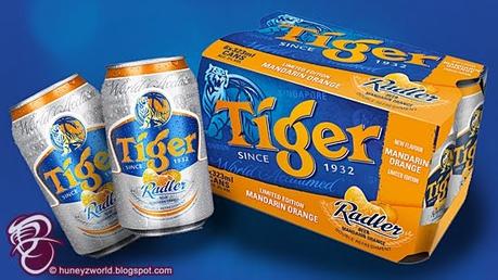 Enjoy Christmas With The All New Tiger Radler Mandarin Orange