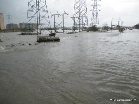 rain relents .... SYMA continues relief work at rain affected places - day 4