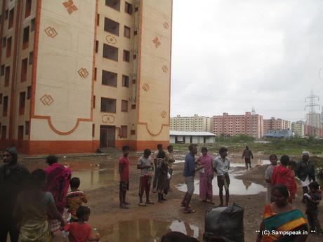 rain relents .... SYMA continues relief work at rain affected places - day 4