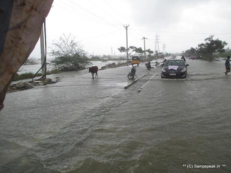 rain relents .... SYMA continues relief work at rain affected places - day 4
