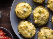 Twice Baked Artichoke Brunch Potatoes