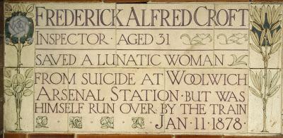 Postman's Park (34): travel deaths